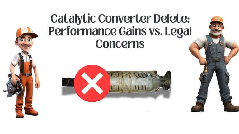 Catalytic Converter Delete: Performance Gains vs. Legal Concerns