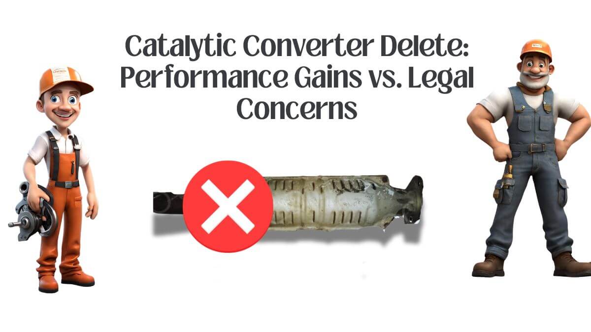 Catalytic Converter Delete: Performance Gains vs. Legal Concerns