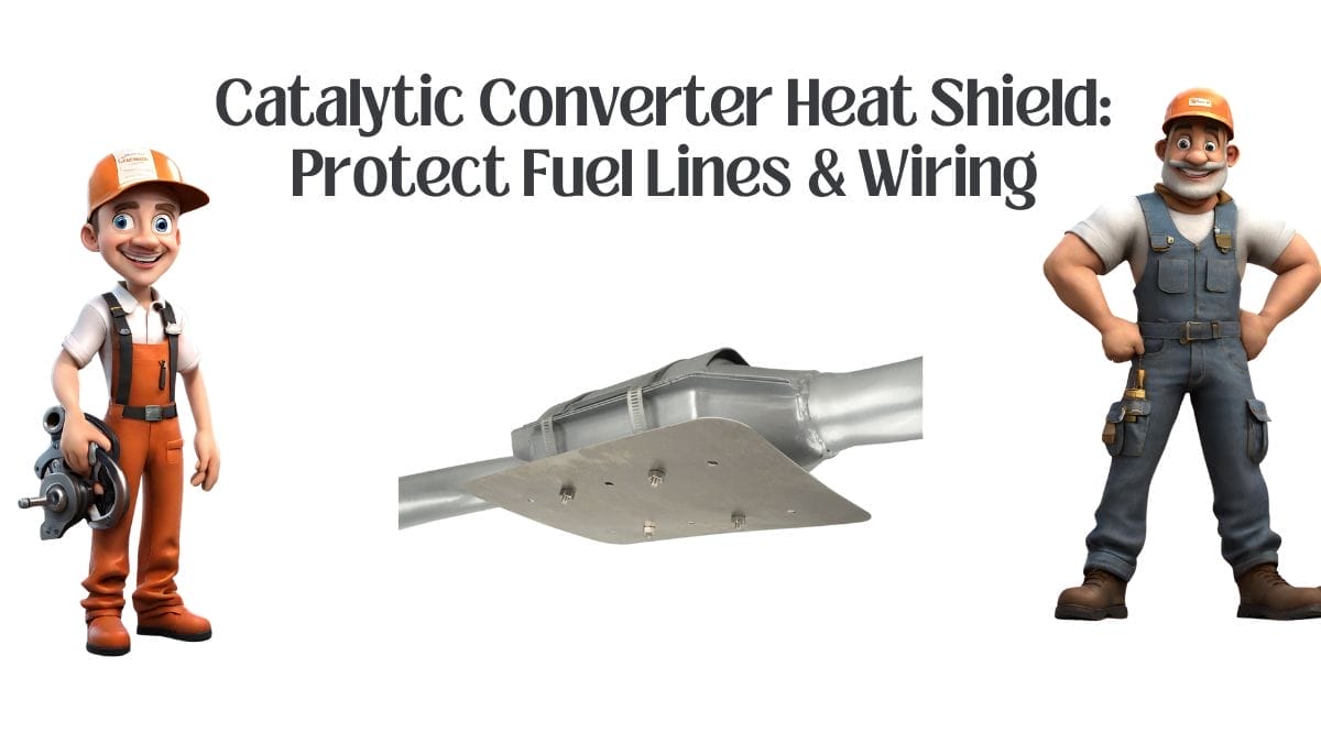 Catalytic Converter Heat Shield: Protect Fuel Lines & Wiring