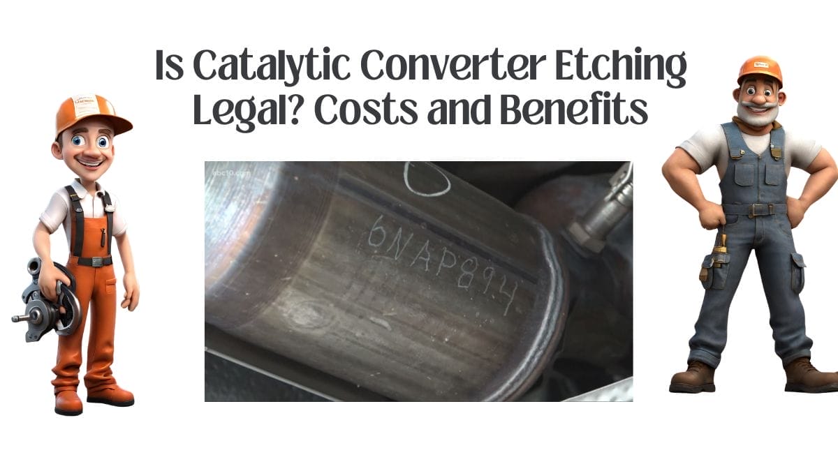 Is Catalytic Converter Etching Legal? Costs and Benefits