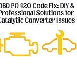 OBD P0420 Code Fix: DIY & Professional Solutions for Catalytic Converter Issues